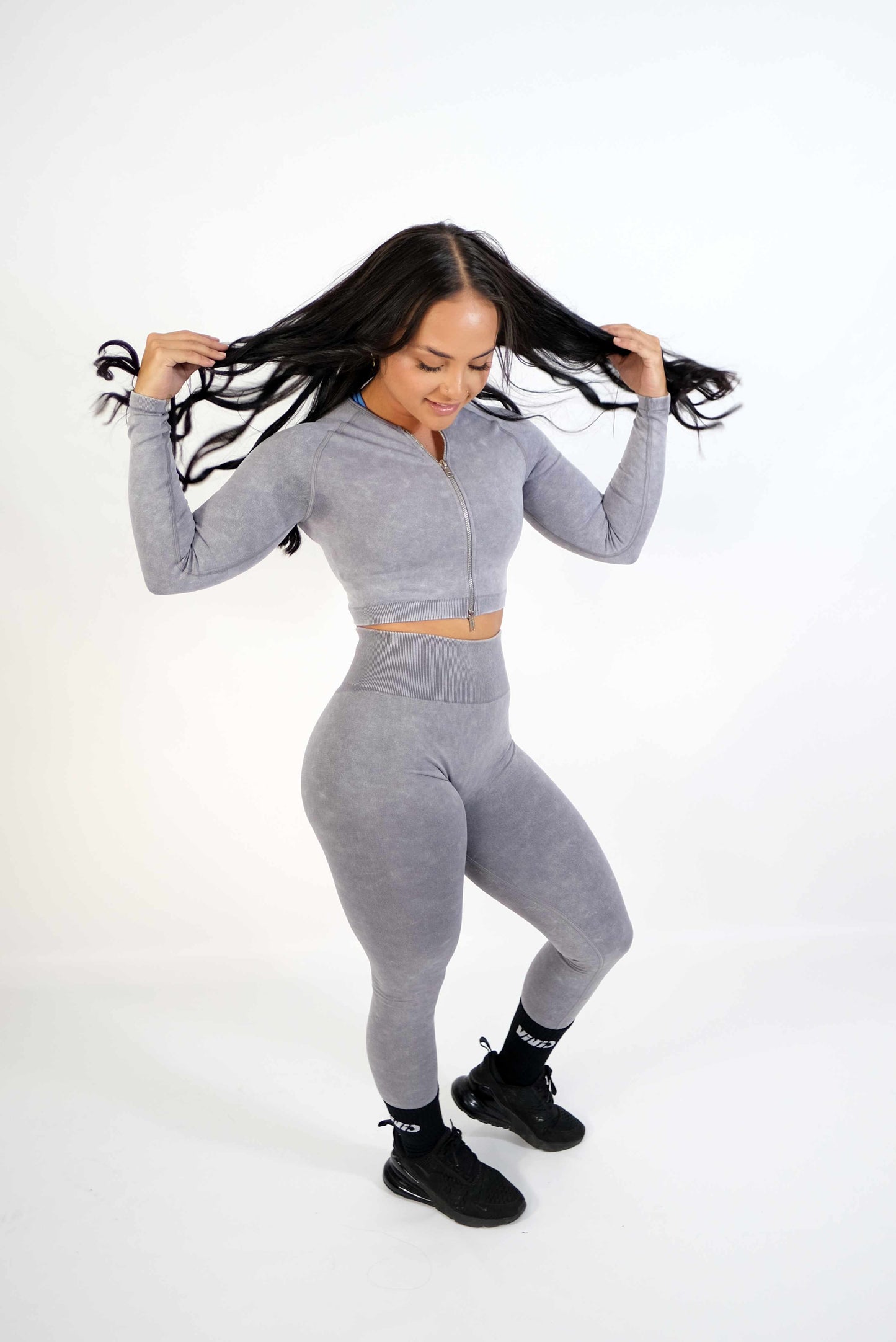 Vivid Seamless Jacket - Grey