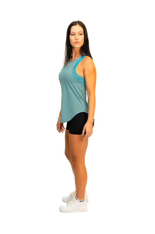 Sprint Singlet - Pastel Green
