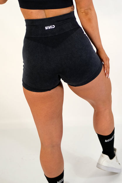 Vivid Seamless Shorts - Black