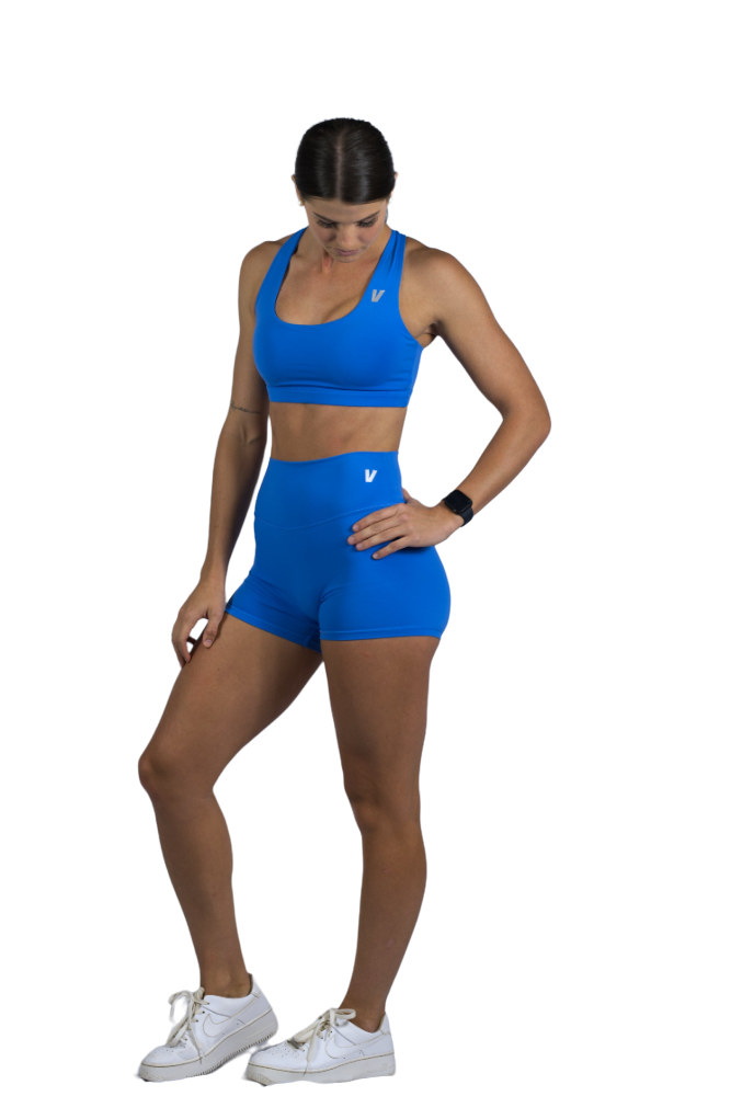 Free Flow Sports Bra - Blue