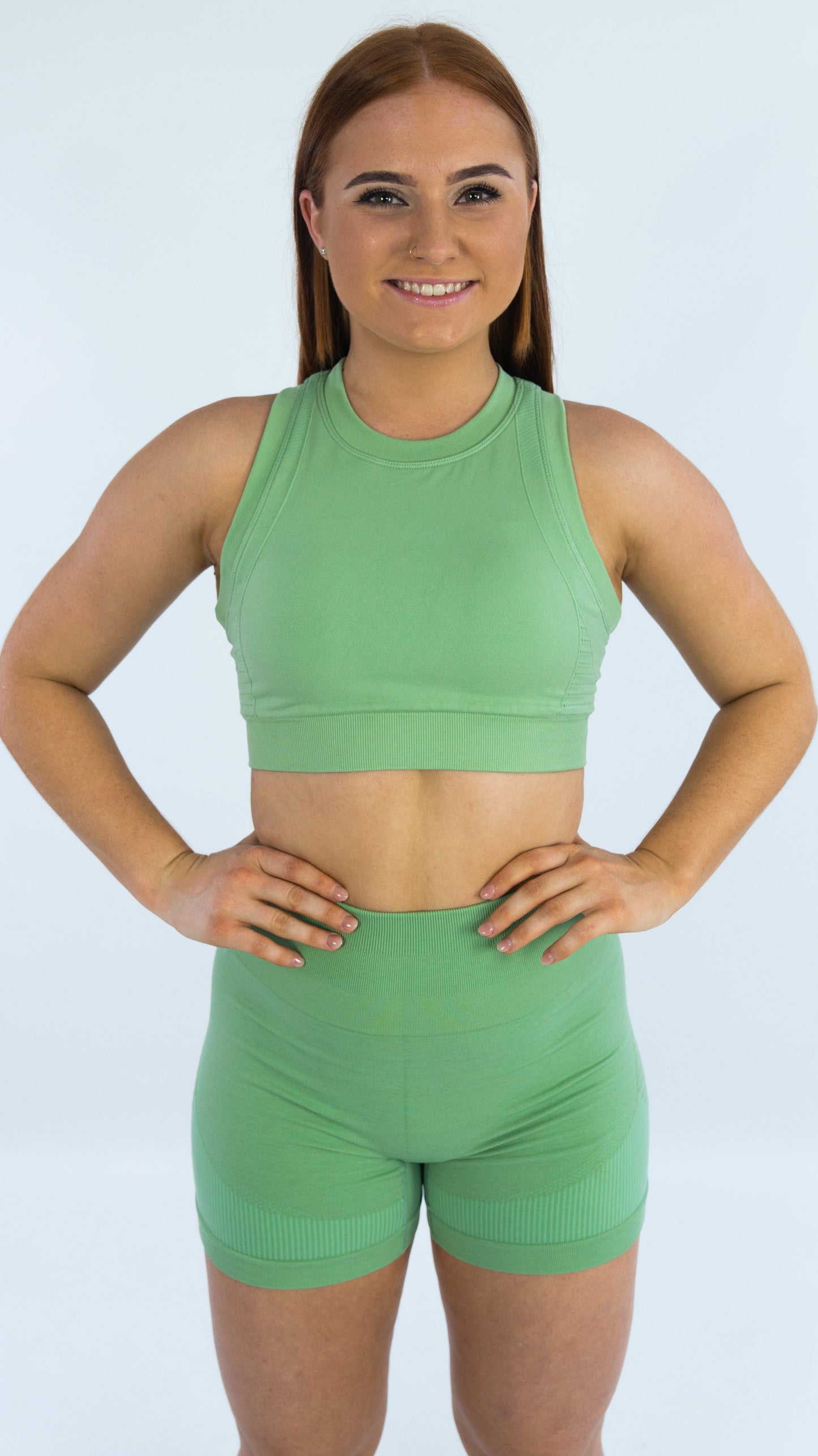 VIVID Seamless 2.0 Sports Bra - Kinetic Green