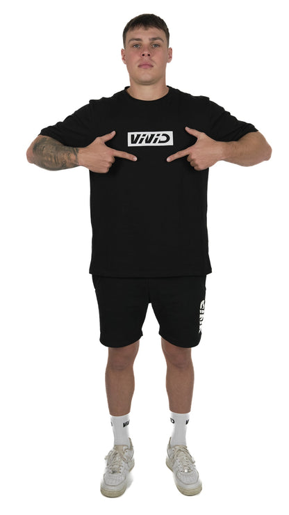 VIVID Box Tee - Black