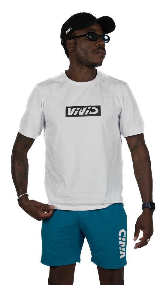 VIVID Box Tee - White