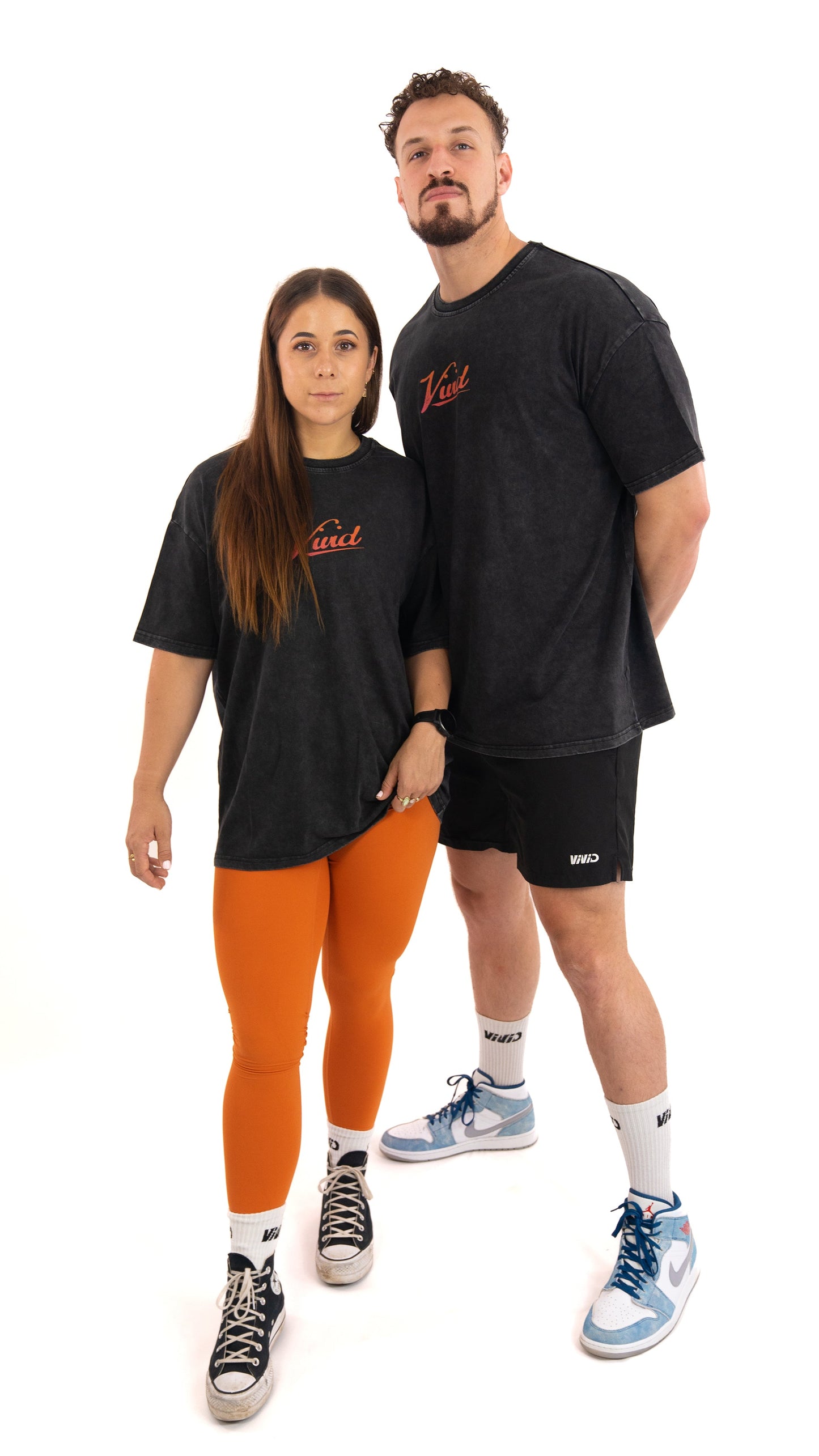 VIVID Oversize Miami Tee - Unisex - Black