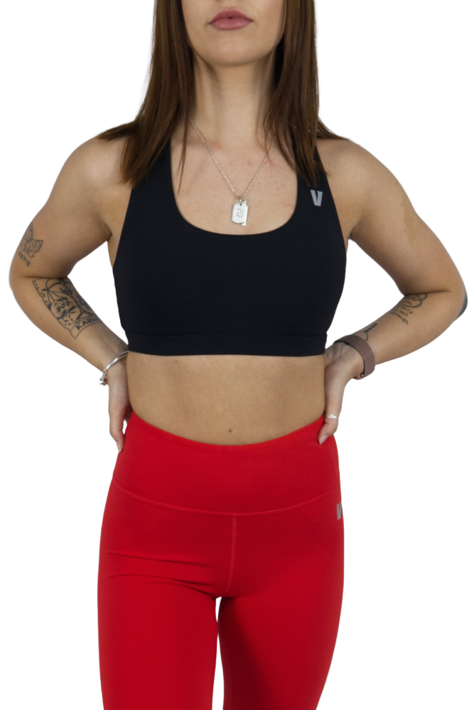 Free Flow Sports Bra - Black