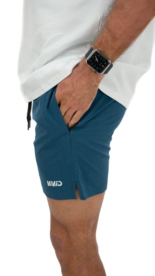 Men's Performance Short - Navy Blue