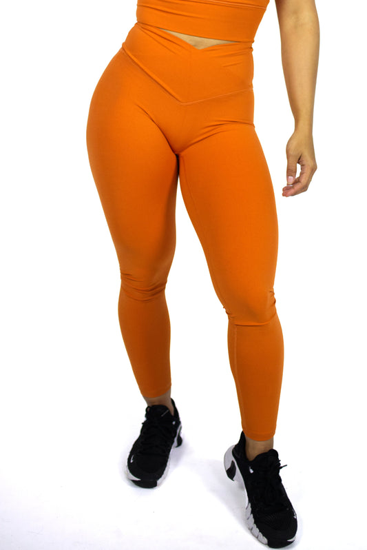 Horizon Leggings - Burnt Orange