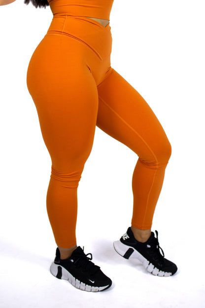 Horizon Leggings - Burnt Orange