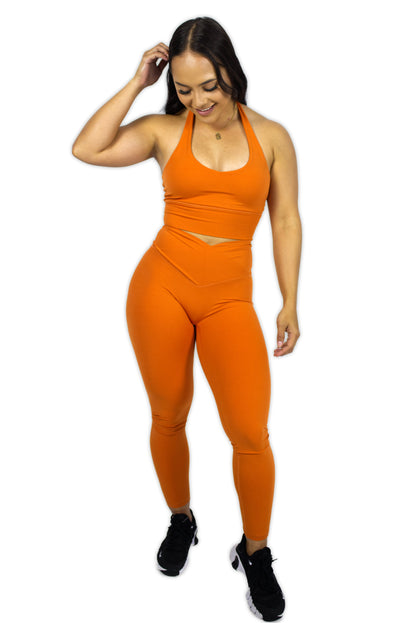 Horizon Sports Bra - Burnt Orange