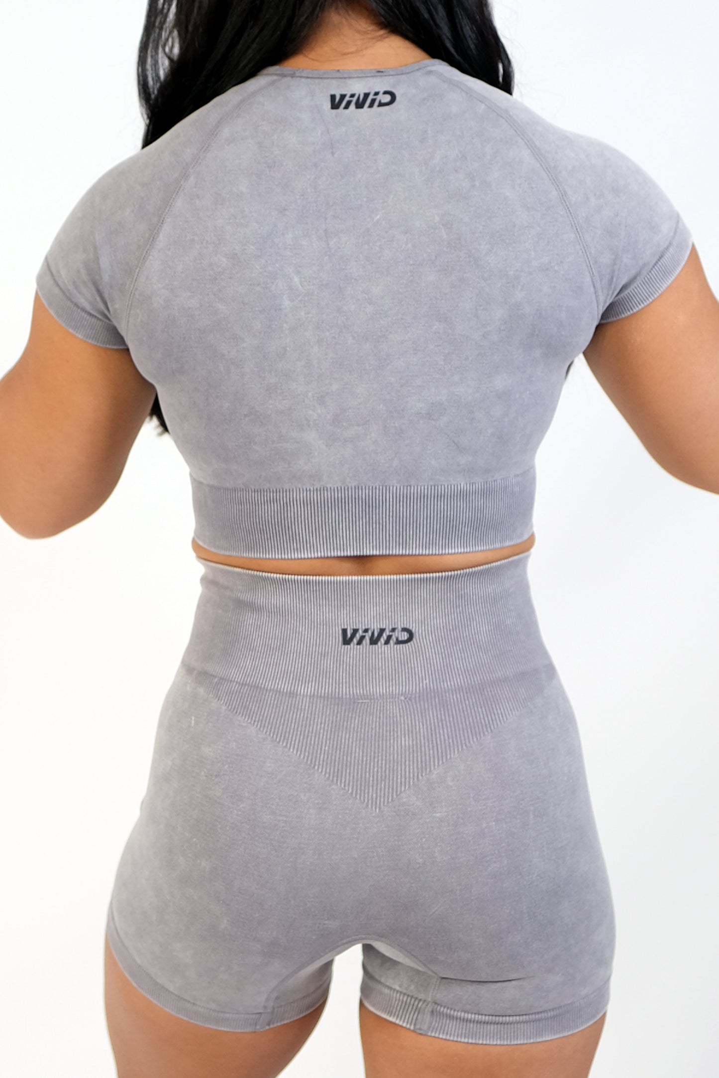 Vivid Seamless Top - Grey