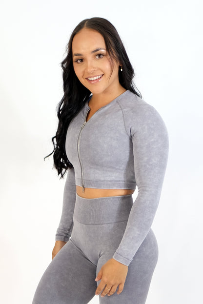 Vivid Seamless Jacket - Grey
