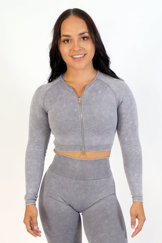 Vivid Seamless Jacket - Grey