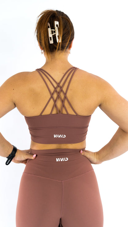 Standout Bra - Brown