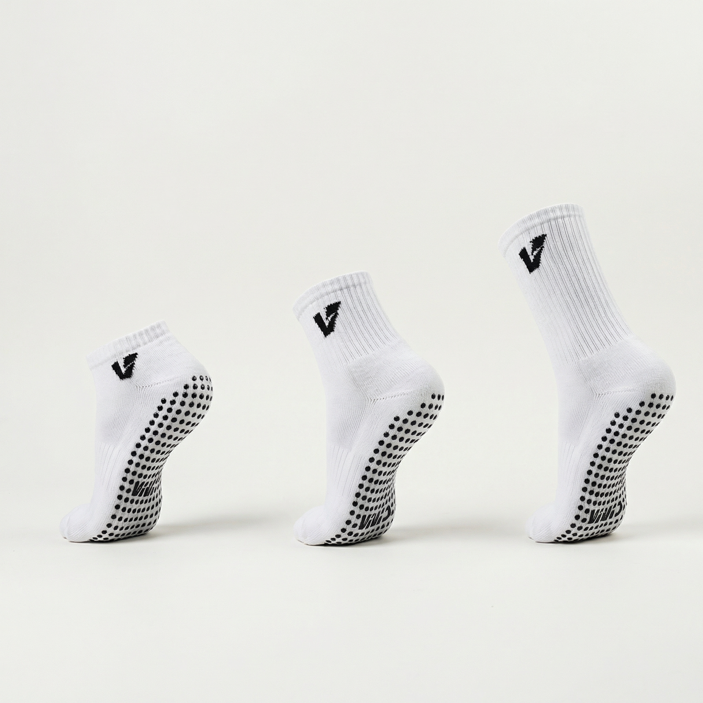 Grip Socks – Non Slip Gym, Sport, Pilates & Yoga Socks (ONE SIZE FITS MOST)