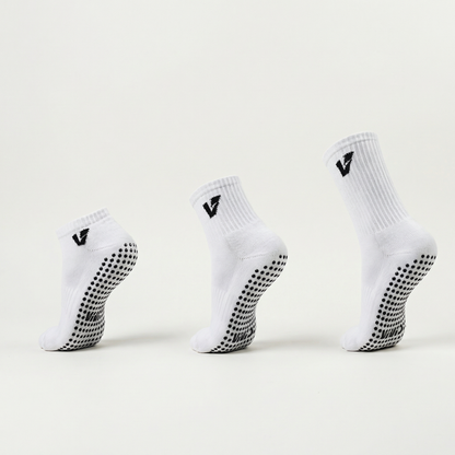 Grip Socks – Non Slip Gym, Sport, Pilates & Yoga Socks (ONE SIZE FITS MOST)