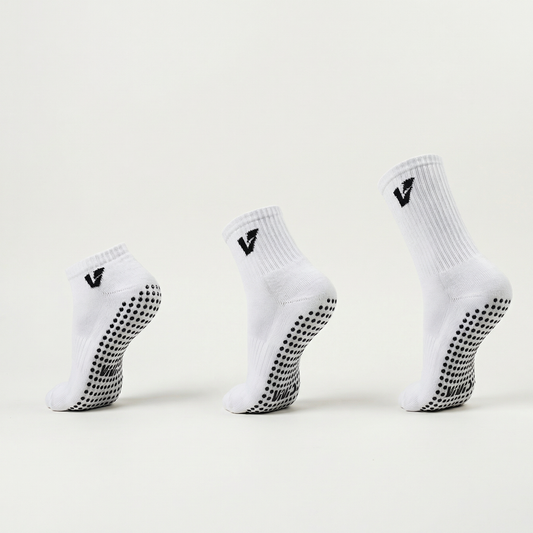 Grip Socks – Non Slip Gym, Sport, Pilates & Yoga Socks (ONE SIZE FITS MOST)